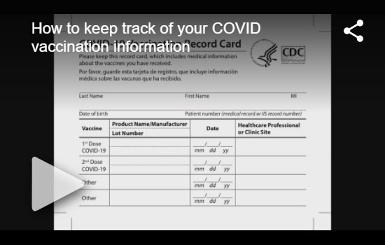 Tips for Keeping a Digital COVID-19 Vaccine Record